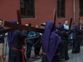 Granada procession during semana santa