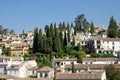 Granada\'s Albaicin neighborhood (World Heritage Site) seen from the viewpoint of La Churra