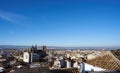 Granada skyline view from Albaicin in Spain Royalty Free Stock Photo