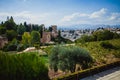 Granada spain alhambra city Royalty Free Stock Photo