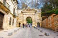 Gate of Justice Puerta de la Justicia, gate to Alhambra complex in Granada, Spain Royalty Free Stock Photo