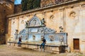 Gate of Justice Puerta de la Justicia, gate to Alhambra complex in Granada, Spain Royalty Free Stock Photo