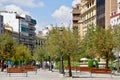 Granada; Spain - august 27 2019 : Plaza Isabel la Catolica