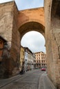 Puerta de Elvira arch gate in Granada, Spain