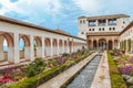 Granada, Spain - 5/6/18: Gardens of Generalife Royalty Free Stock Photo