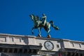 Sculpture called El Instante Preciso on Granada City Hall