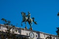 Sculpture called El Instante Preciso on Granada City Hall