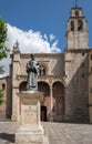 Fray Luis de Granada Monument and Church of Santo Domingo - Granada, Andalusia, Spain