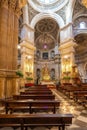 Interior of Sagrario Church (Iglesia del Sagrario) - Granada, Andalusia, Spain