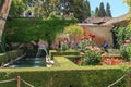 Generalife Gardens, Granada, Spain Royalty Free Stock Photo