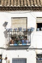 Small balcony in Granada Royalty Free Stock Photo