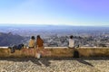 The viewpoint over Granada - Spain