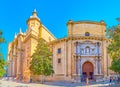 Exterior of Sacred Heart Sagrario Church and Granada Cathedral, Spain