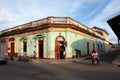 Granada street in Nicaragua Royalty Free Stock Photo