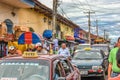 Granada Street Scene. Nicaragua Royalty Free Stock Photo