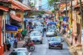 Granada Street Scene. Nicaragua Royalty Free Stock Photo