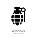 granade icon in trendy design style. granade icon isolated on white background. granade vector icon simple and modern flat symbol