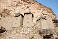 Granaries in a Dogon village, Mali (Africa).