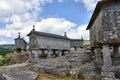 The granaries of Soajo in the Peneda Geres national park