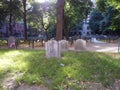 Granary Burying Ground, Boston, Massachusetts, USA Royalty Free Stock Photo