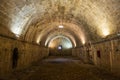 Granary inside the castle of Peniscola Royalty Free Stock Photo