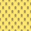 Granary seamless pattern isolated on color background Royalty Free Stock Photo