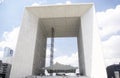 Grand Arch In La Defense Paris Royalty Free Stock Photo