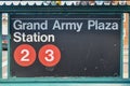 Grand Army Plaza Subway Station - New York City