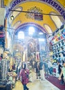 The Grand Bazaar of Istanbul, Turkey. Royalty Free Stock Photo