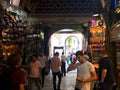 Inside the Grand Bazaar, Istanbul city Royalty Free Stock Photo