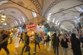Grand Bazaar interior, Istanbul, Turkey Royalty Free Stock Photo