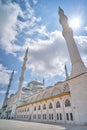 Grand Camlica Mosque Exterior, Istanbul, Turkey Royalty Free Stock Photo