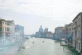 Grand Canal and Basilica Santa Maria della Salute, Venice, Italy Royalty Free Stock Photo