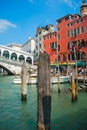 Grand canal of beautiful Venice