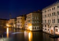 Grand Canal at the blue hour Royalty Free Stock Photo