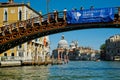 Grand Canal bridge in Venice Royalty Free Stock Photo