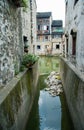 Grand Canal through the center of Wuxi, Jiangsu province, China