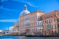 Grand Canal with gondolas in Venice, Italy Royalty Free Stock Photo