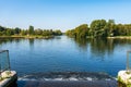 Grand Canal and Grande Cascade in Domaine de Chantilly - France