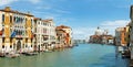 Grand Canal Pano Royalty Free Stock Photo