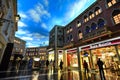 The Grand Canal Shoppes inside the Venetian and Palazzo Resorts - Las Vegas, Nevada Royalty Free Stock Photo