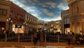 Grand Canal Shoppes at The Venetian Resort Hotel Casino in Las Vegas Royalty Free Stock Photo