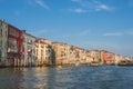 Grand Canal at sunset, Venice, Itally, summer Royalty Free Stock Photo