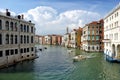 Grand canal in Venice Royalty Free Stock Photo