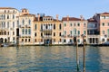 Grand canal, Venice. Royalty Free Stock Photo