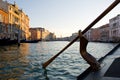 Grand canal, Venice. Royalty Free Stock Photo