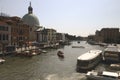 Grand Canal in Venice, and Church of San Simeon Piccolo