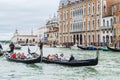 Grand Canal in Venice Italy Royalty Free Stock Photo