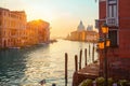 Grand Canal in Venice, Italy at dawn, San Simeon Piccolo