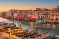 Grand Canal, Venice, Italy at Dusk Royalty Free Stock Photo